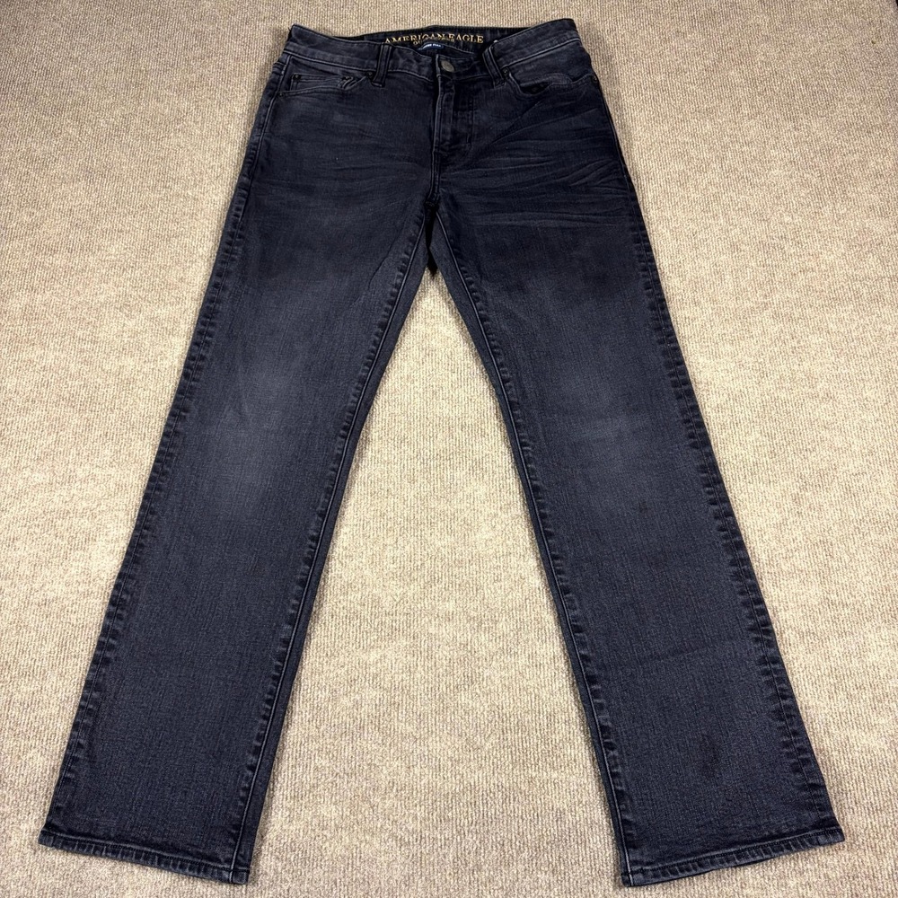 American Eagle Outfitters Original Straight Jeans Mens 28x30 Denim Extreme Flex